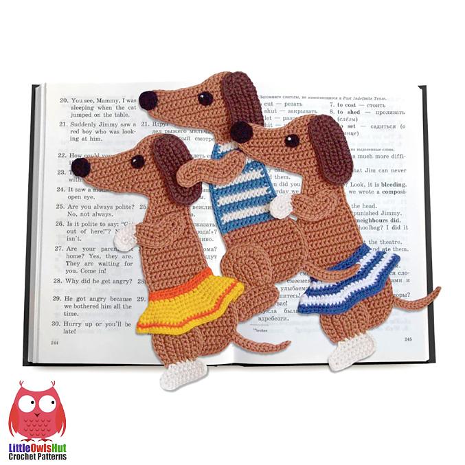 167 Circus dog decor or bookmark