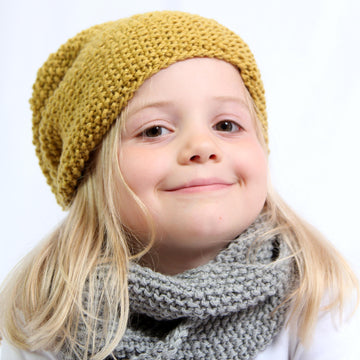 Strickanleitung Loopschal Luka vom Kind bis Teenager, Anfängerfreundlich