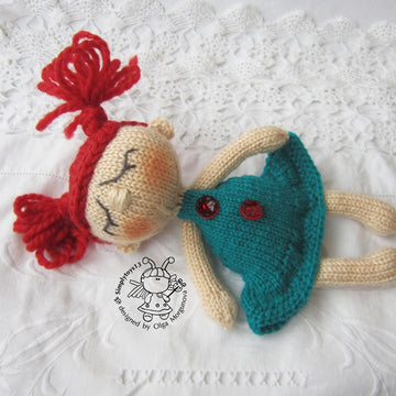 Toy for sleep. Doll for small babies
