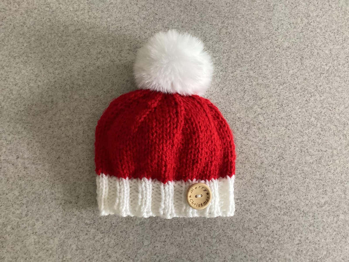 Quick Easy Knit Baby Hat