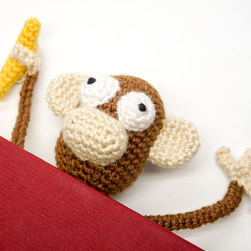 Monkey Bookmark Crochet Pattern