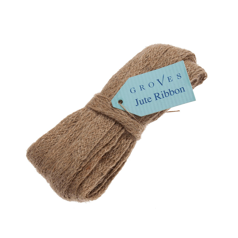 Groves Ribbon: Jute: 6m x 15mm