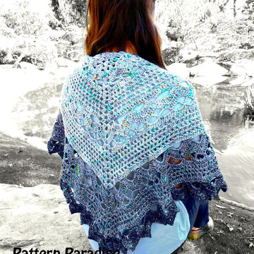 Spring Showers Shawl