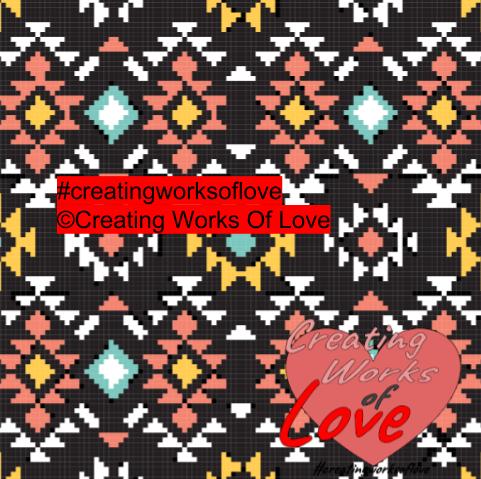 Aztec Tribal Stitch Graph