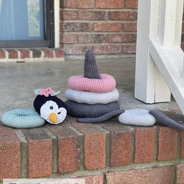 Penguin Stacking Ring toy