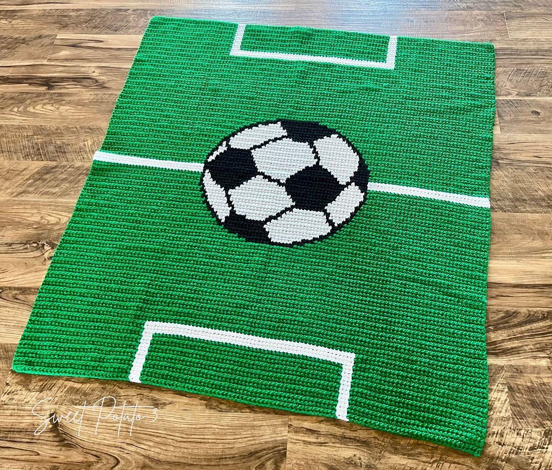 Soccer Sport Blanket