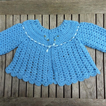 Vintage Bluebell Sacque