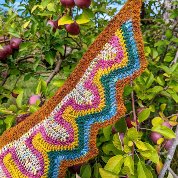 Wavecrest Dragon Tail Shawl