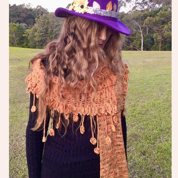 Golden in the Sunlight Wrap/Shawl