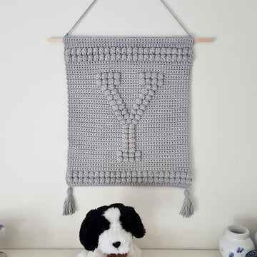 Letter Y Wallhanging