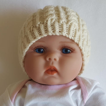Sammy - babies cabled hat