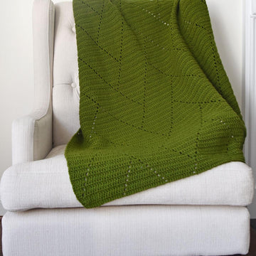 Magnolia Herringbone Blanket