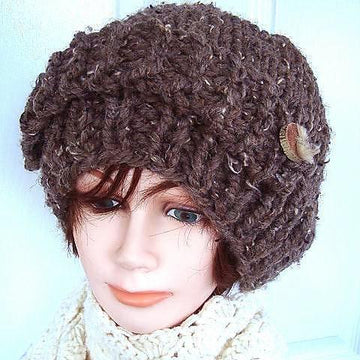 509 Knitted Slouchy winter hat