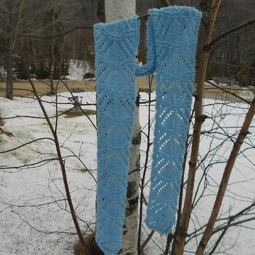 Winters Ice Lace Scarf