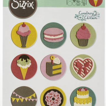 Sizzix Thinlits Dies By Courtney Chilson - Mini Sweet Treats
