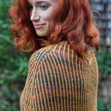 Demaris Cape in Berroco Millefiori Light & Ultra Wool Fine - Downloadable PDF