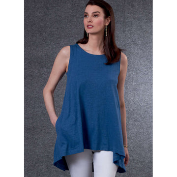 Vogue Misses' Cardigan & Tunics V1808 - Sewing Pattern