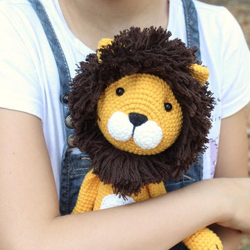 Lion toy crochet pattern amigurumi