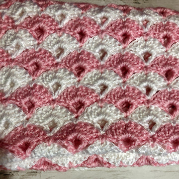 Timeless Lacy Shell Crochet Blanket