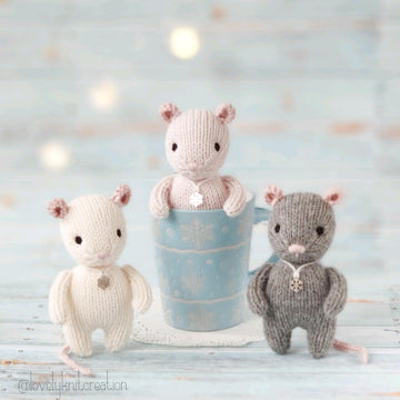 Christmas winter mouse