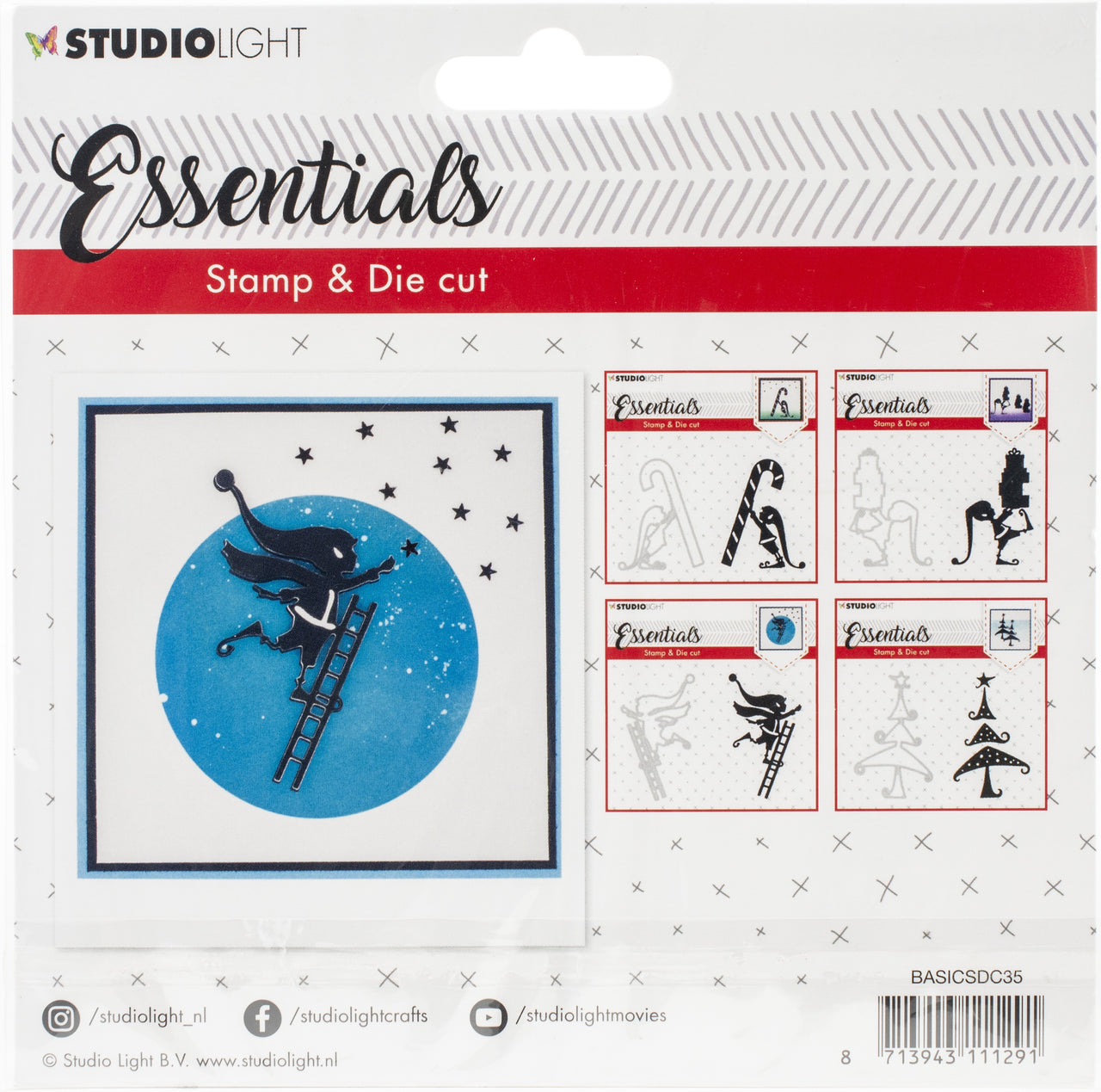 Studio Light Essentials Stamp & Die Set - 606663