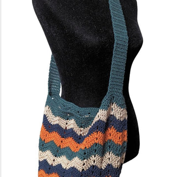Vintage Ripple Market Bag
