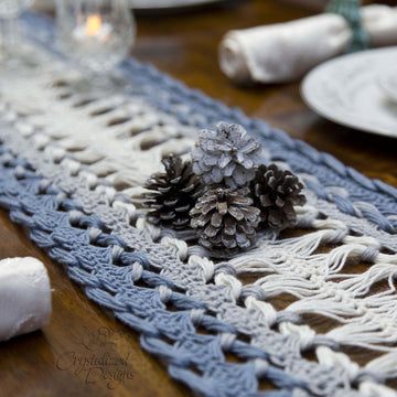 Hairpin Lace Table Runner
