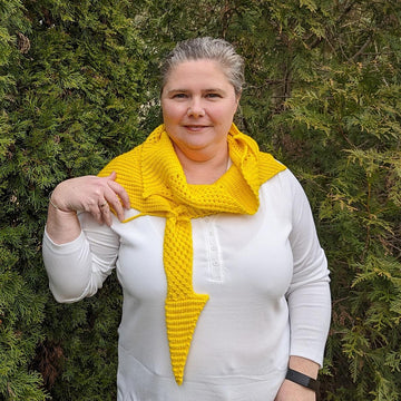 Lightning Strike Shawl