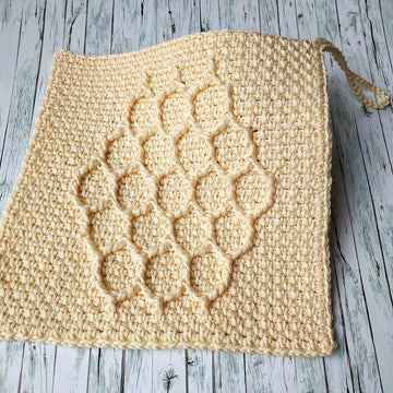 Honeycomb washcloth
