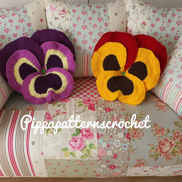 Pansy Cushion