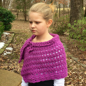 Girls Iris Shawl