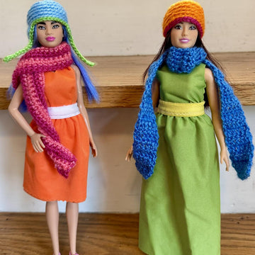 Fashion Doll Hats and Scarves