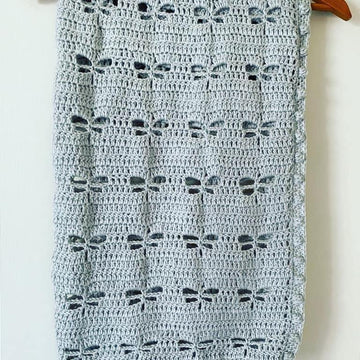 Dragonfly Crochet Blanket