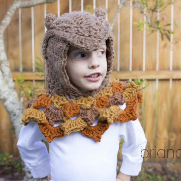 Owl Hooded Woodland Cowl