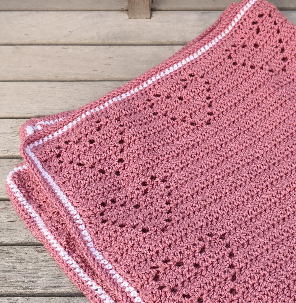 Hearts Baby Blanket