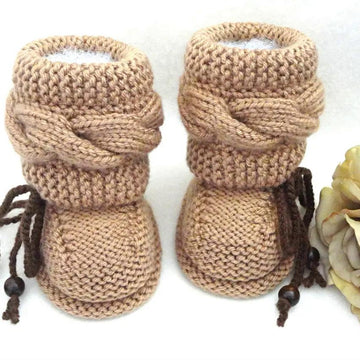 Knitting PATTERN Baby Boots by Elena Mitchell