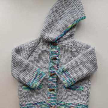 Bobby Garter Stitch Hoody