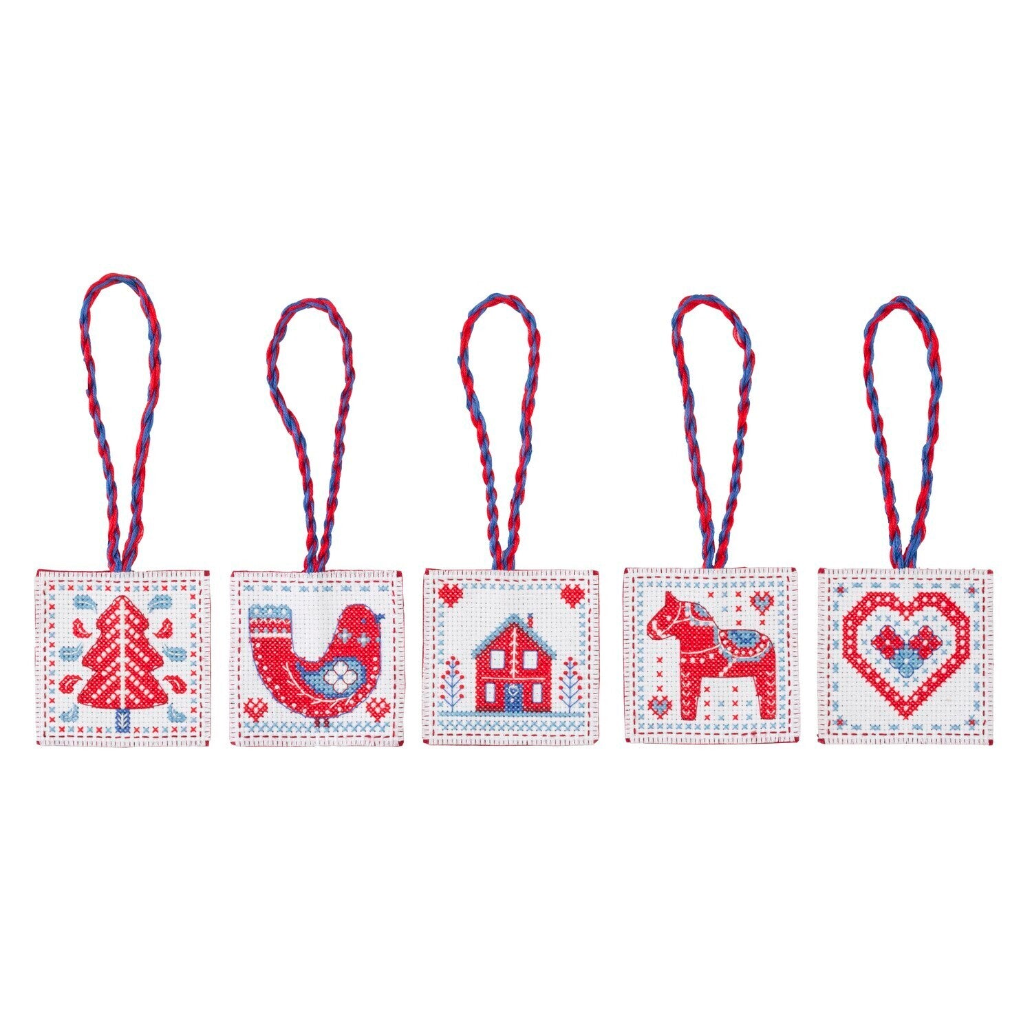 Anchor Nordic Decorations Cross Stitch Kit - 7 x 7 cm - AKE0016-00001