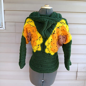 When in Bloom Hexagon Cardigan