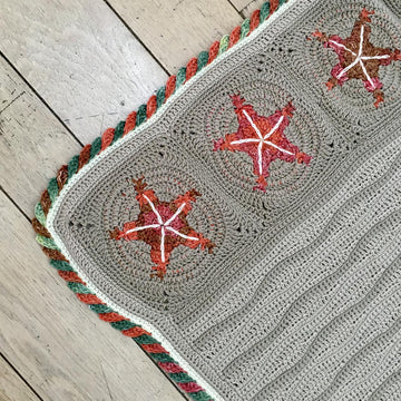 Rock pools lap blanket