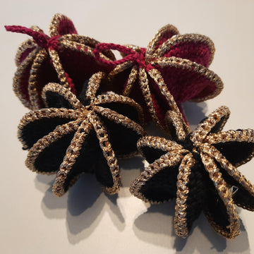 Christmas glitter ornament