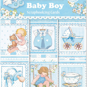 Stamperia Intl Stamperia Cards Pad 4.5"X6.5" 24/Pkg - Baby Boy