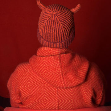Brioche Horn Hat