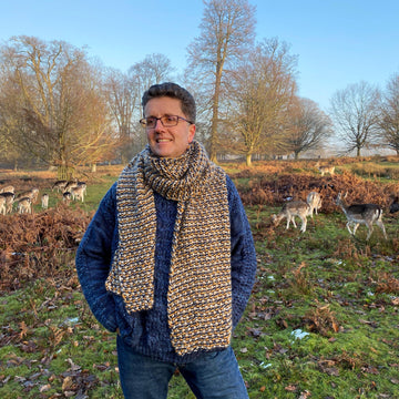 The Graham Tweed Scarf