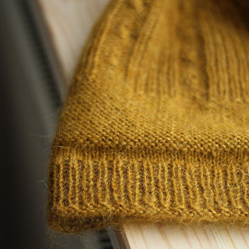 Dandelion halo beanie