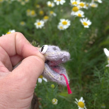 Snake Toy Knitting Pattern