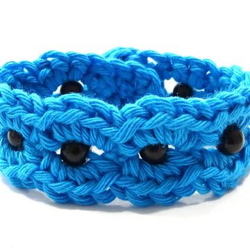 Crochet Beaded Bracelet
