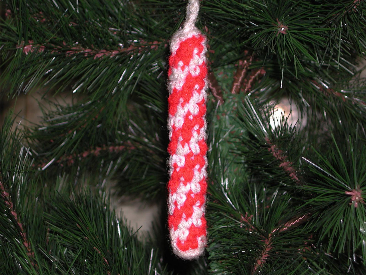 Christmas Candy Cane Stick Ornament C-013