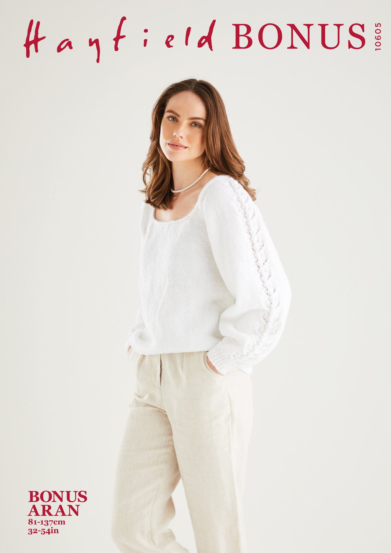 Top in Hayfield Bonus Aran - 10605 - Downloadable PDF