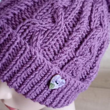 Easy Cable n Twist Chunky Hat Womens Mens